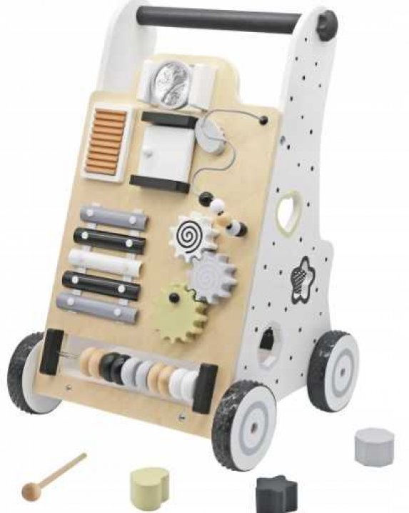 Vaikiškas edukacinis medinis stumdukas